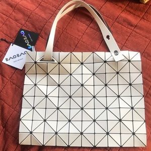 Issey Miyake Bao Bao Prism tote in white